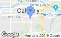 Map of Crossroads, AB