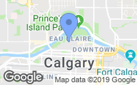 Map of Crossroads, AB