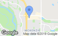 Map of Crossroads, AB