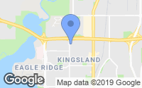 Map of Crossroads, AB