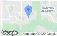 Map of Crossroads, AB