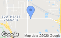 Map of Crossroads, AB
