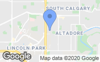 Map of Crossroads, AB