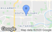 Map of Crossroads, AB