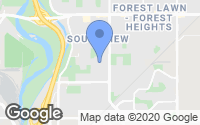 Map of Crossroads, AB