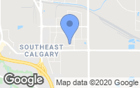 Map of Crossroads, AB