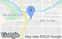 Map of Crossroads, AB