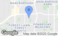 Map of Crossroads, AB