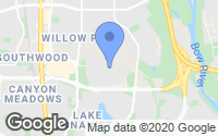 Map of Crossroads, AB