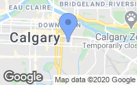 Map of Crossroads, AB